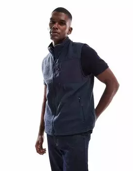 Флисовый жилет New Look темно-синего цвета