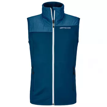 Флисовый жилет Ortovox Fleece Plus Vest, цвет Petrol Blue