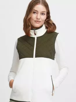 Флисовый жилет оксмалина Oxmo, белый