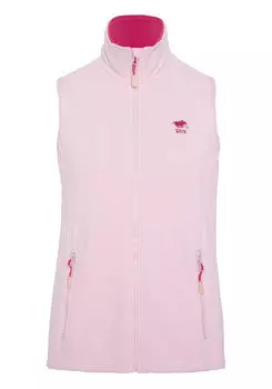 Флисовый жилет Polo Sylt, розовый