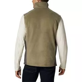 Флисовый жилет Steens Mountain мужской Columbia, цвет Stone Green/Shark
