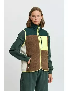 Флисовый жилет TheJoggConcept, зеленый