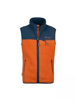 Флисовый жилет Trollkids Hemsedal, цвет cinnamon