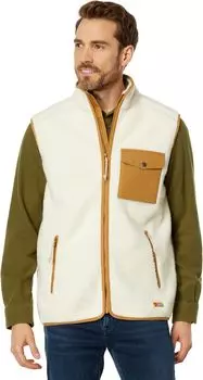 Флисовый жилет Vardag Fjllrven, цвет Chalk White/Buckwheat Brown