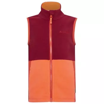 Флисовый жилет Vaude Kid's Pulex Vest II, цвет Salsa