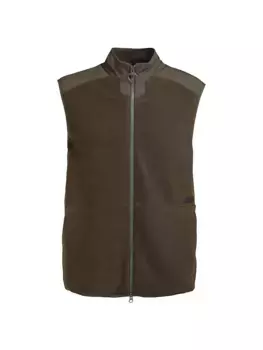 Флисовый жилет в стиле кантри Barbour, оливковый