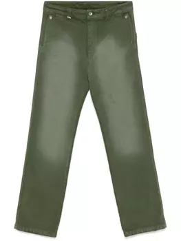 FLNEUR джинсы Worker, зеленый