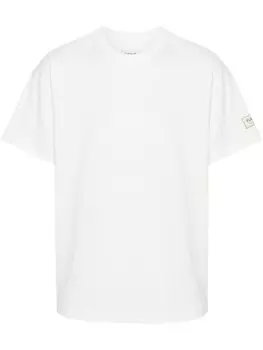Flneur футболка с логотипом, белый