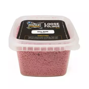 Флок Loose Foliage Foam - Тусклая роза, Trees, Flocking, & Scenery Supplies