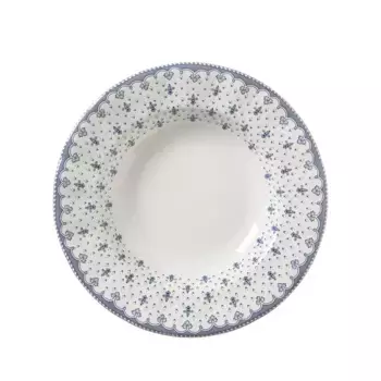 Flor de Lis глубокая тарелка La Cartuja de Sevilla, синий