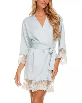 Флора Никрооз Роза Шармёз Кимоно Flora Nikrooz, зеленый