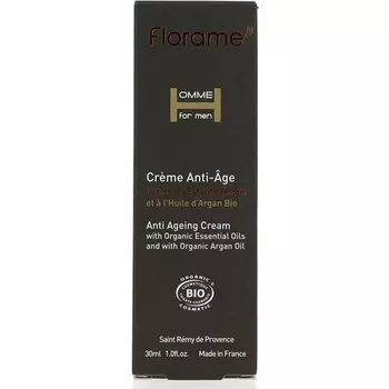 Florame Органический антивозрастной крем для мужчин, 30 мл