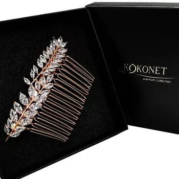 FLORES свадебный гребешок с розами Kokonet