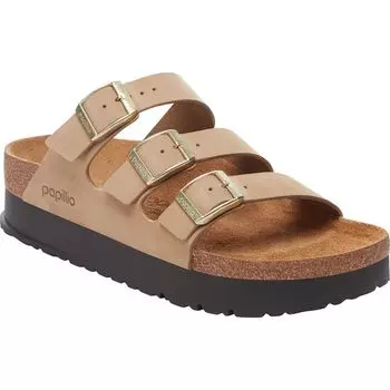 Флорида iii платформа узкие сандалии Birkenstock, желтый