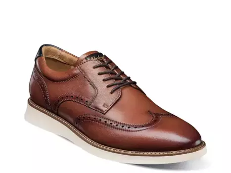Florsheim Флорсхайм Launch Wingtip Оксфорд, Коньяк