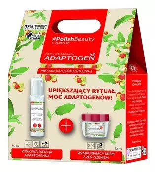 ФлосЛек, Адаптоген, Набор уходовой косметики, 2 шт Floslek