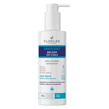 Floslek Emollient, Лосьон для тела для чувствительной и сухой кожи, 175 мл