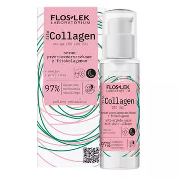 Floslek fitoCollagen Pro Age сыворотка против морщин с фитоколлагеном 30мл