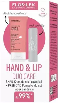 Floslek, Hand & Lip Duo Care Snail Set