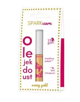 Floslek Laboratorium Spark & Care Sunny Gold Lip Oil, 5,5 г