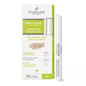 Floslek, Маскирующий консилер Anti Acne 24h System 2 Natural