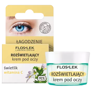 Floslek осветляющий крем для глаз с скайлайтом, 15 мл