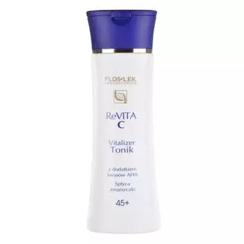 Флослек, Ревита С 40+, тоник с AHA, 150 мл, Floslek