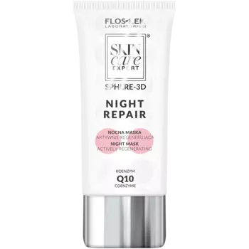 Floslek Skin Care Expert регенерирующая маска для лица на ночь, 50 мл