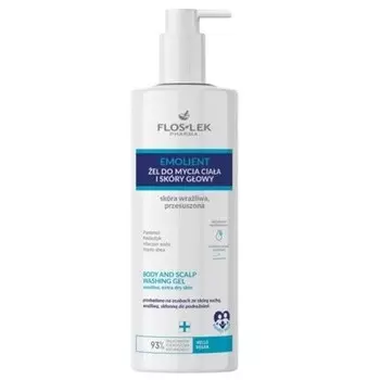 Floslek Смягчающий очищающий гель для тела и кожи головы 400 мл Markenlos