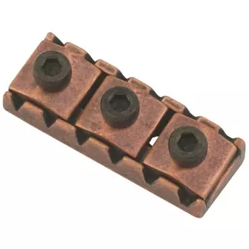 Floyd Rose FR1NL2AB Серия 1000/Специальная левосторонняя стопорная гайка, L2, античная бронза