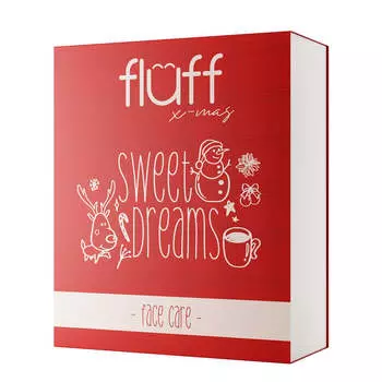Fluff Набор Sweet Dreams Face Care маска для лица 30мл + крем для лица 30мл + гель для умывания 100мл