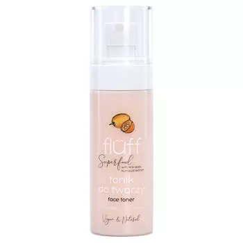 Fluff Осветляющий тоник для лица Superfood с АНА-кислотами и кумкватом 100 мл