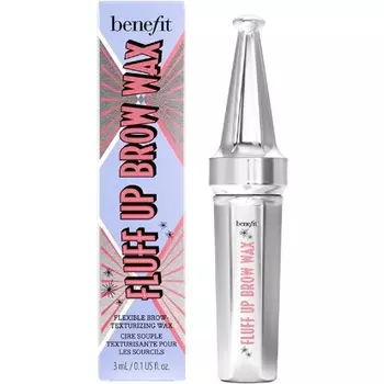 Fluff Up Brow Wax Гибкий воск для текстурирования бровей, 3 мл, Benefit