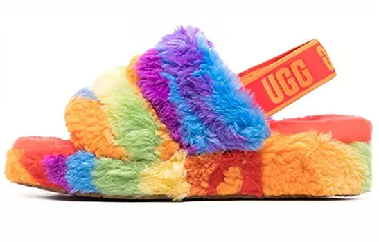 FLUFF YEAH Горки женские разноцветные Ugg