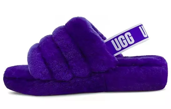 FLUFF YEAH Slide женские Фиолетовые Ночью Ugg