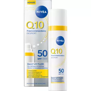 Флюид для лица spf50, 40 мл Nivea Q10