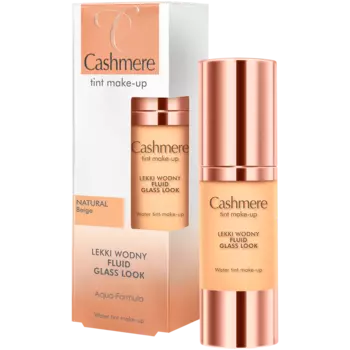 Флюид для лица светлый водный натуральный бежевый Cashmere Tint Make-Up, 30 мл