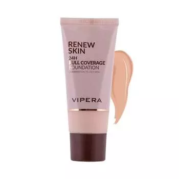 Флюид Renew Skin для жирной и комбинированной кожи, в тюбике с цветным видоискателем №06, свежий Vipera