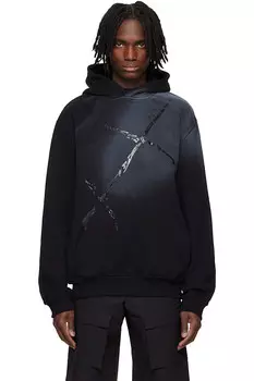 Флюксус худи Heliot Emil, черный