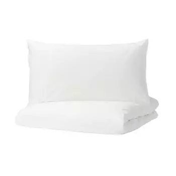 FlyIdeas одеяло для детской кроватки 100х135 см + подушка 40х60 см, комплект для детской кроватки круглогодичное пуховое одеяло, белый