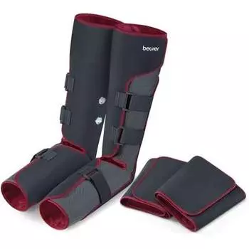 Fm 150 Pro Массажер для ног с массажем под давлением воздуха Электрическое устройство для массажа вен для напряженных и тяжелых ног с манжетами на бедрах - одиночный, Beurer