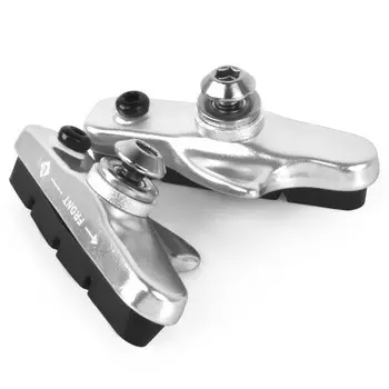 fmfxtr велосипед дорожный автомобиль C тормоз V тормоз алюминиевый сплав ящик тормозная колодка сменный тормоз резиновый тормозной блок запасные части дорожный автомобиль тормозная колодка серебро FMFSport