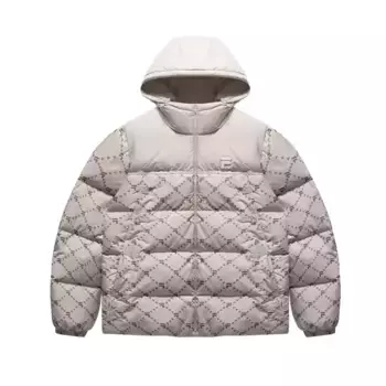 FOB Пуховик унисекс бежевый Fila Fusion