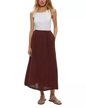 Фоби Макси-юбка Michael Stars, коричневый