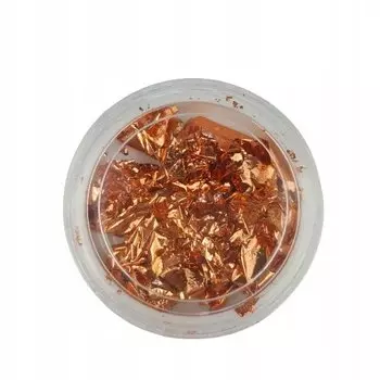 Фольга для ногтей с зеркальным эффектом, Зеркальная медь Deni Carte