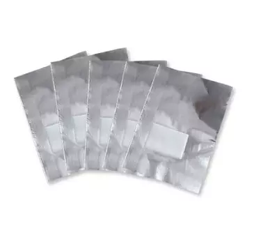 Фольга с ватным диском для снятия гибридного лака, 100 шт. Manybeauty