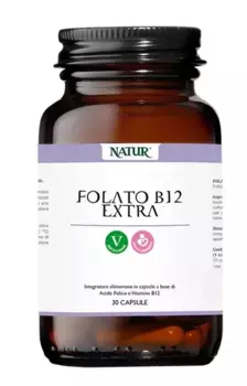 Фолат B12 Экстра 30 капсул Natur