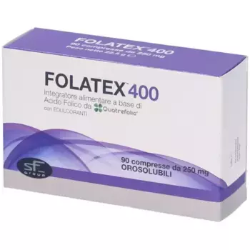 Folatex 400 Добавка для беременных с фолиевой кислотой, 90 таблеток Difass