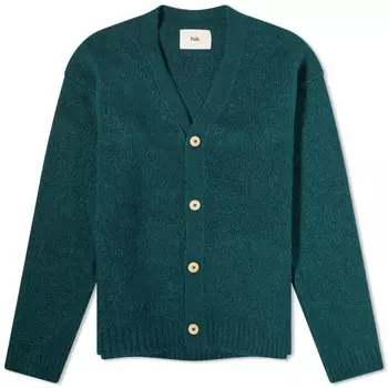 Folk Кардиган, зеленый