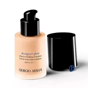 Фон для макияжа Designer Glow Fondo cido Hialurnico Armani, цвет 30ml